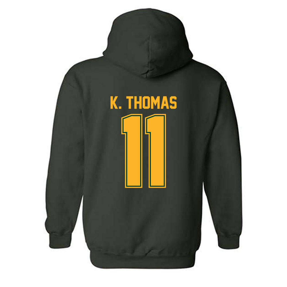 Baylor - NCAA Football : Keaton K. Thomas - Classic Shersey Hooded Sweatshirt