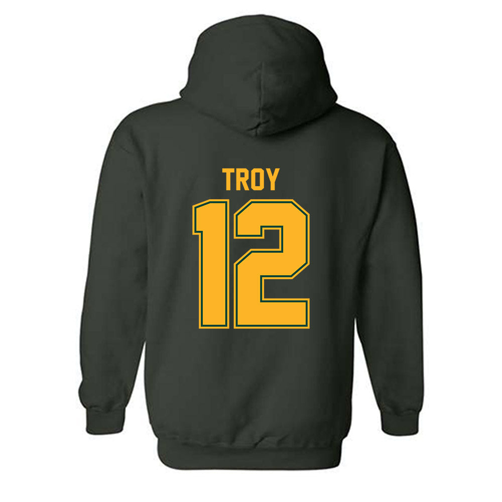 Baylor - NCAA Acrobatics & Tumbling : Ava Troy - Classic Shersey Hooded Sweatshirt-1