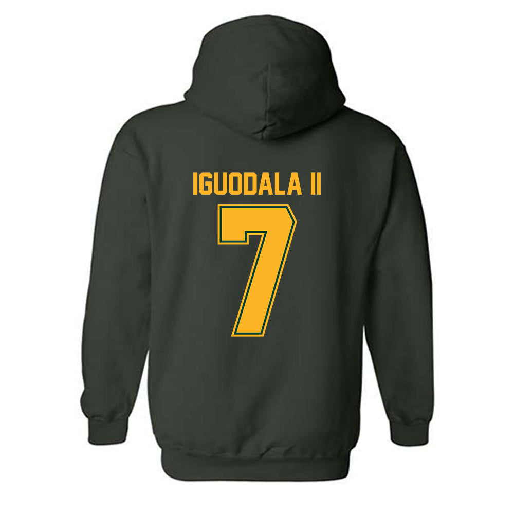 Baylor - NCAA Men's Basketball : Andre Iguodala II - Classic Shersey Hooded Sweatshirt-1