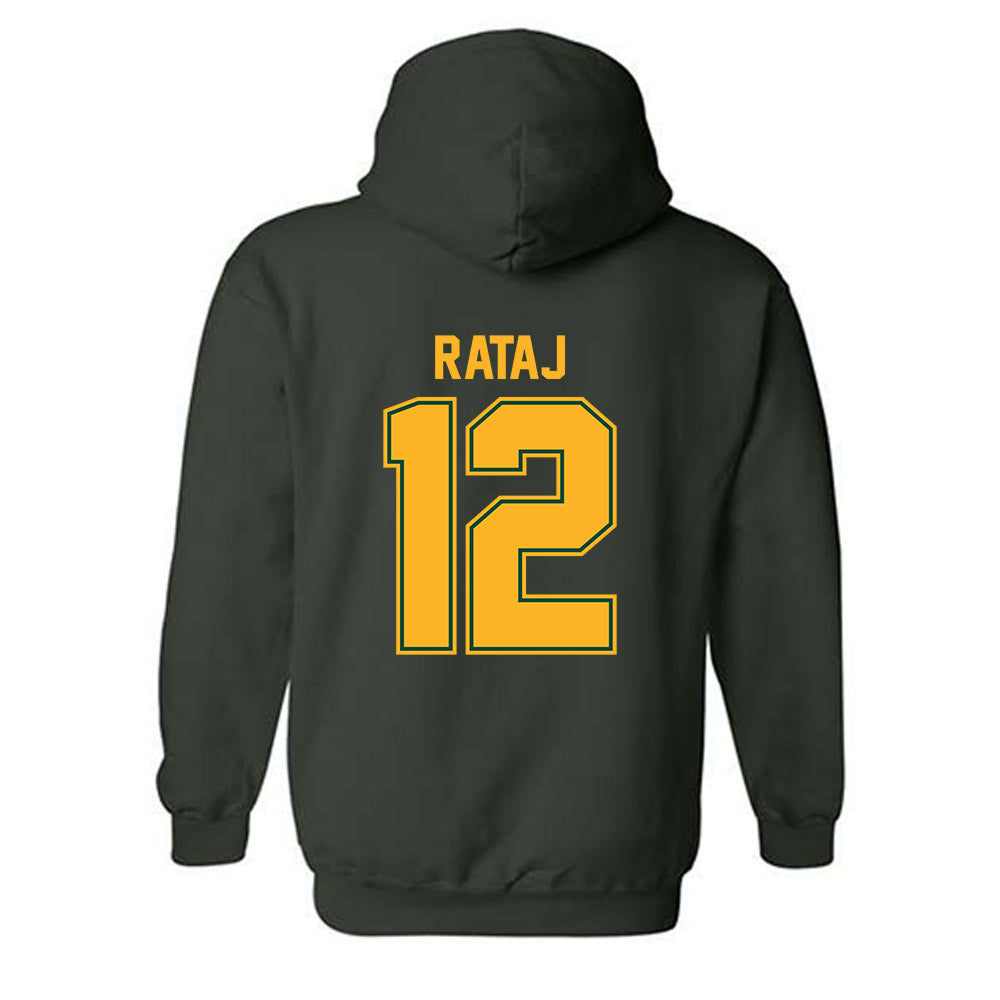 Baylor - NCAA Men's Basketball : Michael Rataj - Classic Shersey Hooded Sweatshirt-1