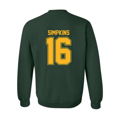 Baylor - NCAA Football : Kendrick Simpkins - Classic Shersey Crewneck Sweatshirt