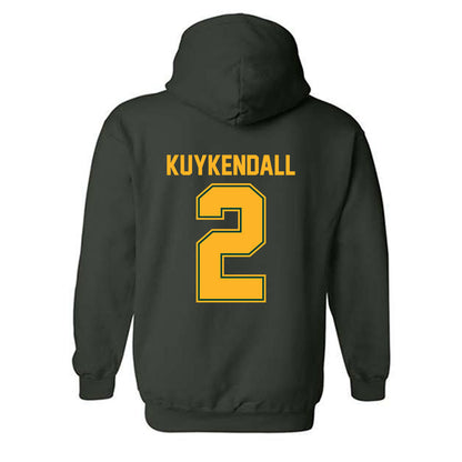 Baylor - NCAA Men's Basketball : Will Kuykendall - Classic Shersey Hooded Sweatshirt-1