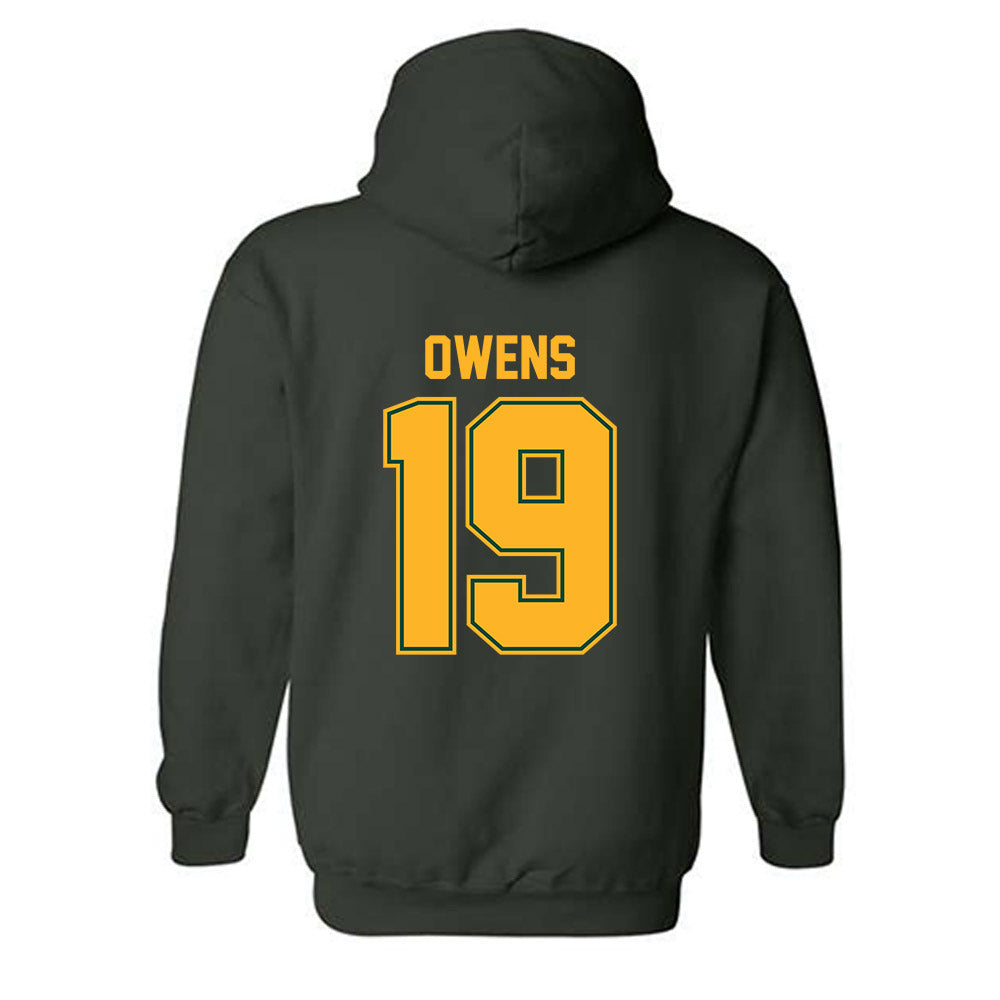 Baylor - NCAA Acrobatics & Tumbling : Lawrence Owens - Classic Shersey Hooded Sweatshirt-1