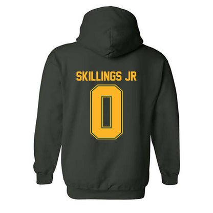 Baylor - NCAA Men's Basketball : Daniel Skillings Jr - Classic Shersey Hooded Sweatshirt-1