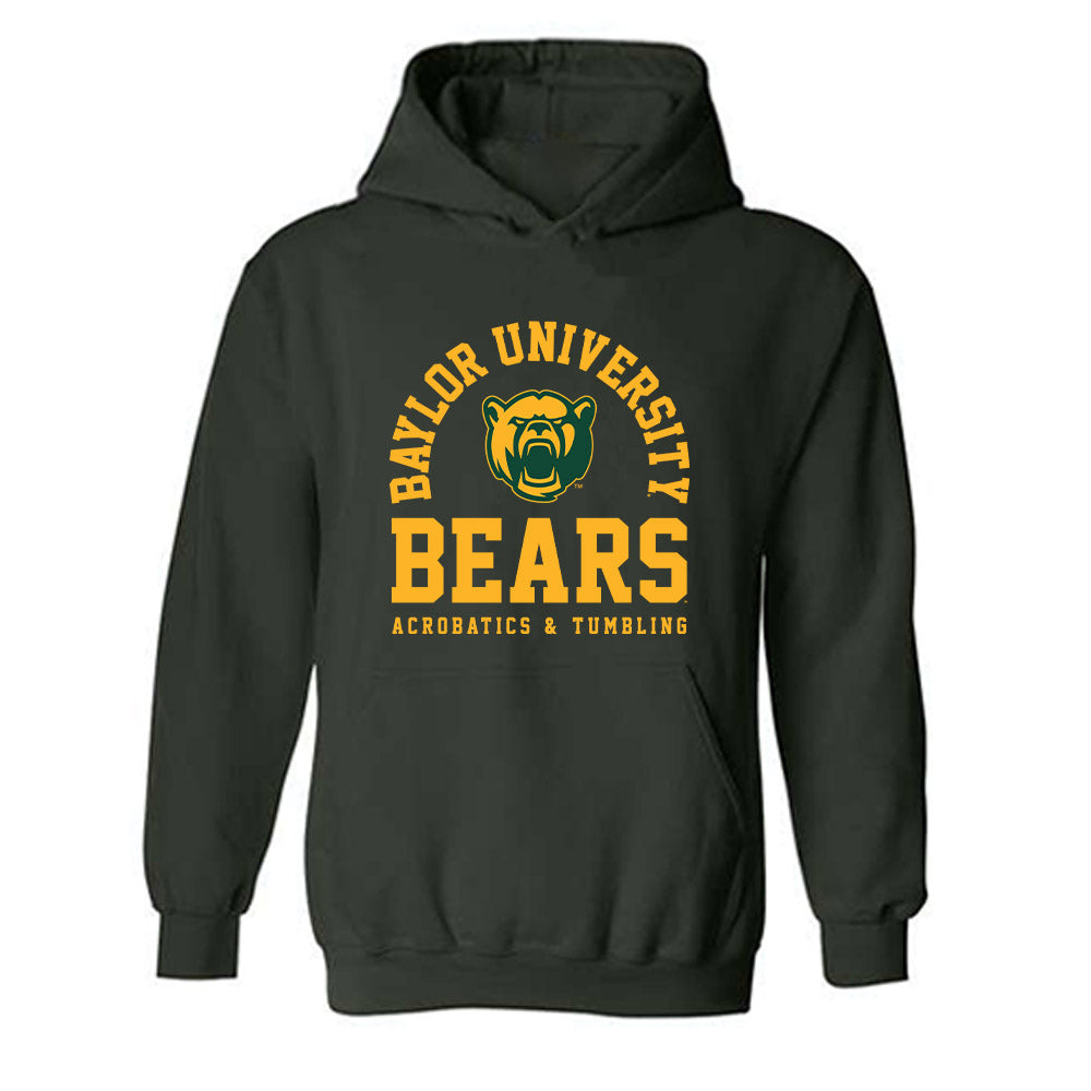 Baylor - NCAA Acrobatics & Tumbling : Carleigh Bruno - Classic Shersey Hooded Sweatshirt-0