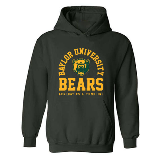 Baylor - NCAA Acrobatics & Tumbling : Lawrence Owens - Classic Shersey Hooded Sweatshirt-0