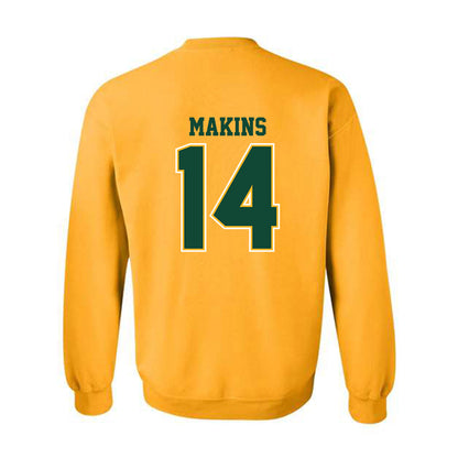 Baylor - NCAA Football : Kj Makins - Classic Shersey Crewneck Sweatshirt-1