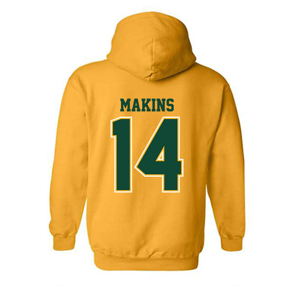 Baylor - NCAA Football : Kj Makins - Classic Shersey Hooded Sweatshirt-1