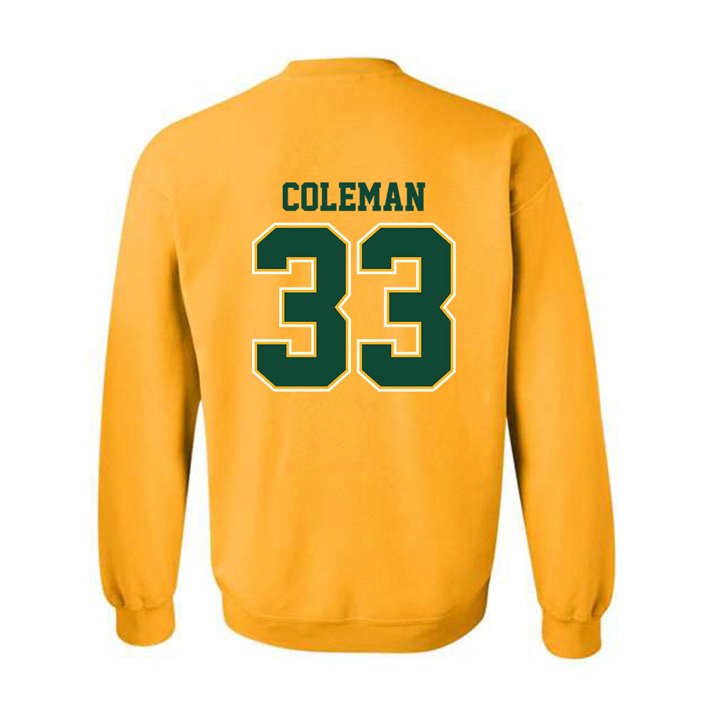 Baylor - NCAA Football : DJ Coleman - Classic Shersey Crewneck Sweatshirt