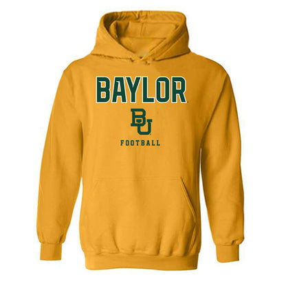 Baylor - NCAA Football : David Marshall Jr - Classic Shersey Hooded Sweatshirt-0