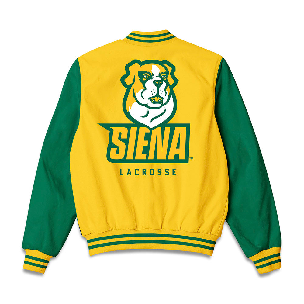 Siena - NCAA Men's Lacrosse : Daniel Craig - Bomber Jacket