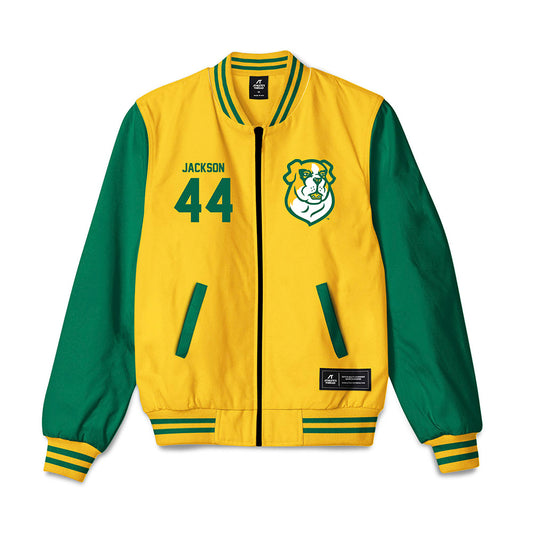 Siena - NCAA Men's Basketball : Marcus Jackson - Bomber Jacket-0