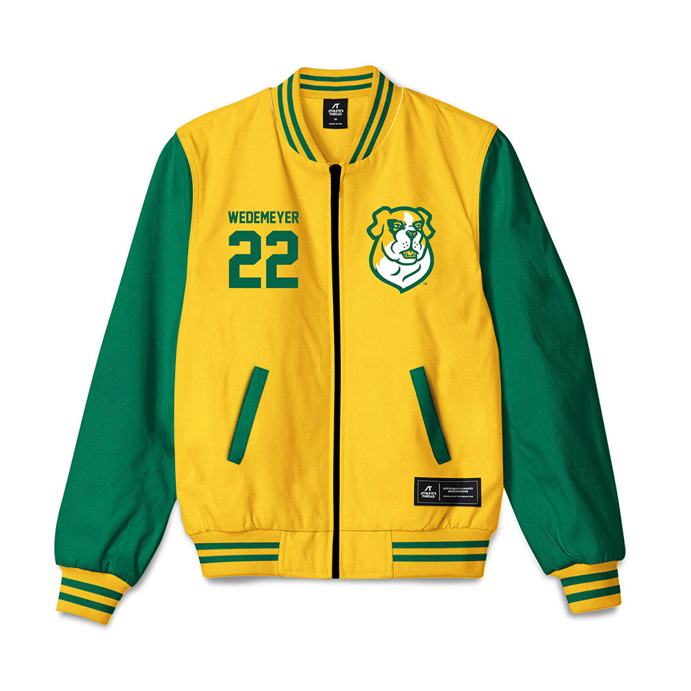 Siena - NCAA Women's Basketball : Genevive Wedemeyer - Bomber Jacket-0