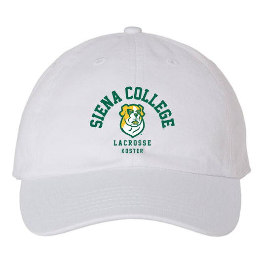 Siena - NCAA Women's Lacrosse : Mary Koster - Dad Hat