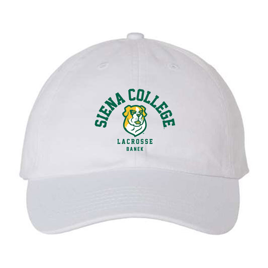 Siena - NCAA Men's Lacrosse : Logan Banek - Dad Hat-0