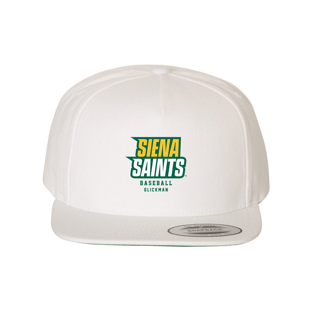 Siena - NCAA Baseball : MarkAnthony Glickman - Snapback Hat