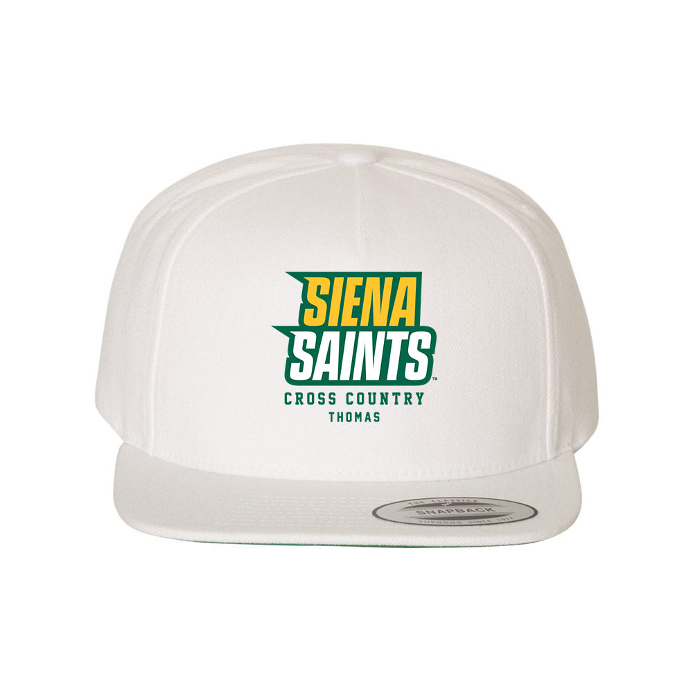 Siena - NCAA Men's Cross Country : Behn Thomas - Snapback Hat-0