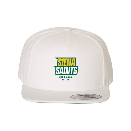 Siena - NCAA Softball : Lauren Melton - Snapback Hat
