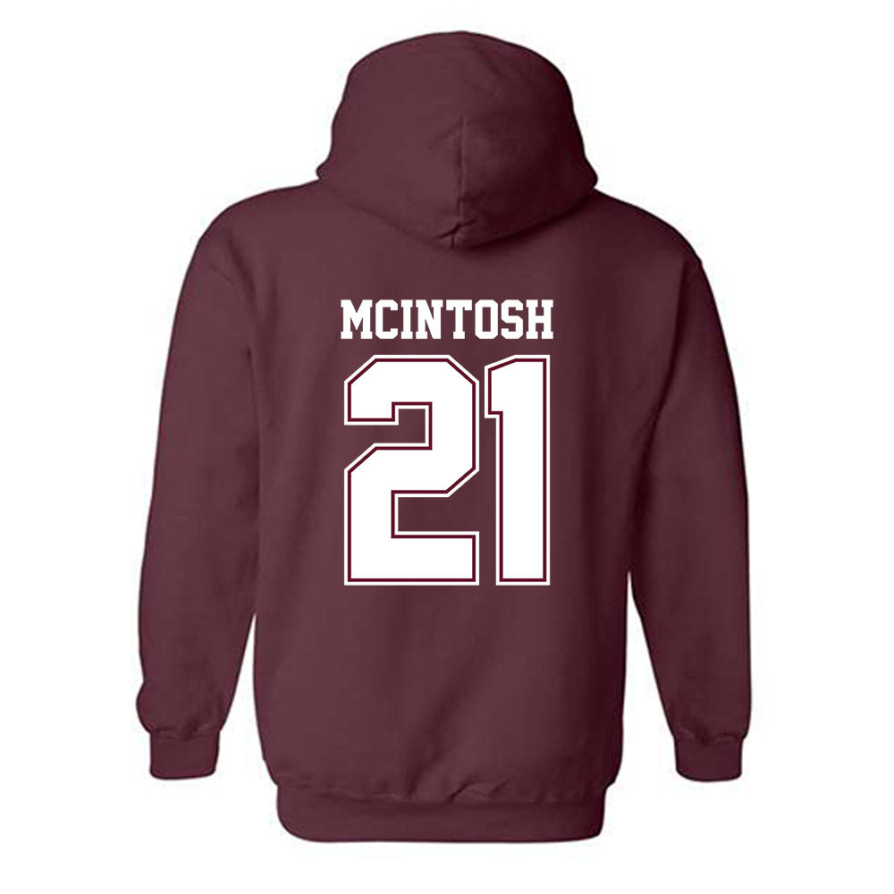 AAMU - NCAA Women's Basketball : Sumayah McIntosh - Classic Shersey Hooded Sweatshirt-1