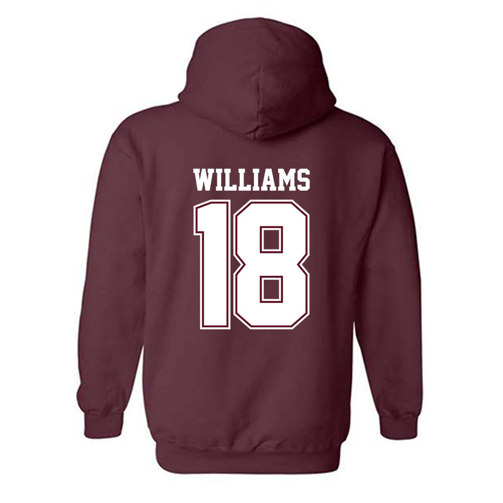 AAMU - NCAA Football : Tervae Williams - Classic Shersey Hooded Sweatshirt-1