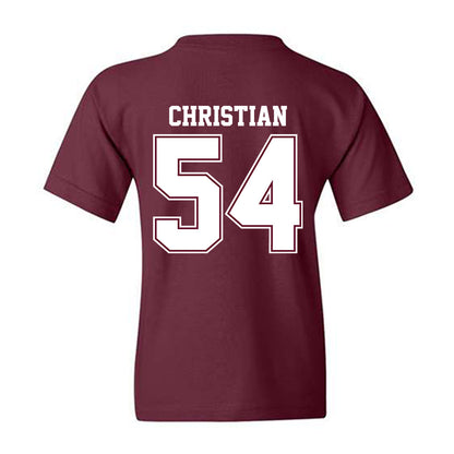 AAMU - NCAA Football : Jeremiah Christian - Classic Shersey Youth T-Shirt-1
