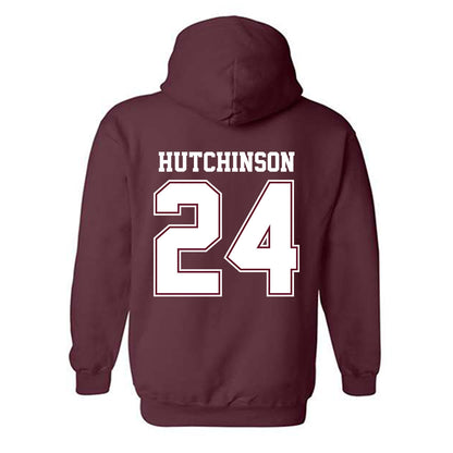AAMU - NCAA Men's Basketball : Louis Hutchinson - Classic Shersey Hooded Sweatshirt-1