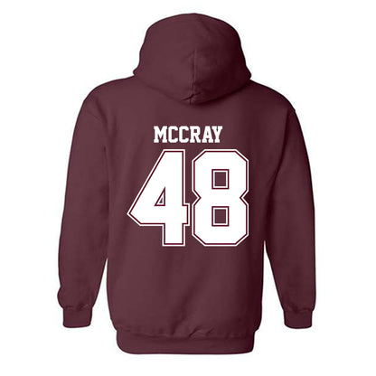 AAMU - NCAA Football : Elijah McCray - Classic Shersey Hooded Sweatshirt-1