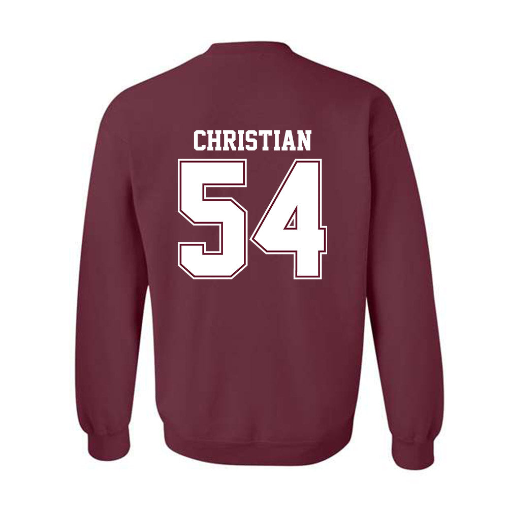 AAMU - NCAA Football : Jeremiah Christian - Classic Shersey Crewneck Sweatshirt-1