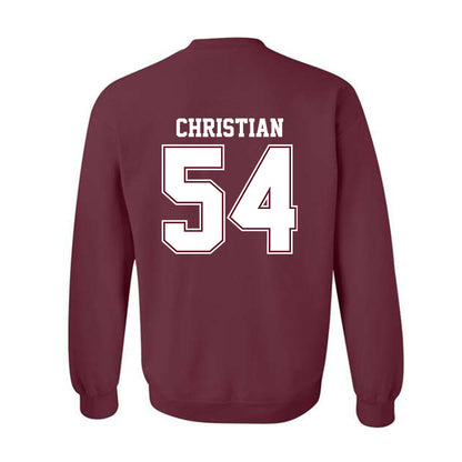 AAMU - NCAA Football : Jeremiah Christian - Classic Shersey Crewneck Sweatshirt-1