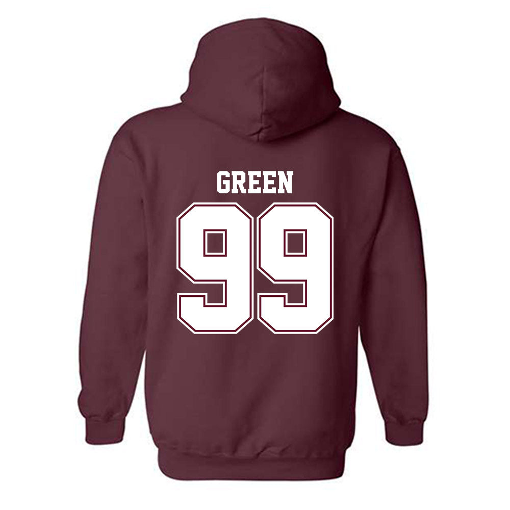 AAMU - NCAA Football : Keith Green - Classic Shersey Hooded Sweatshirt-1