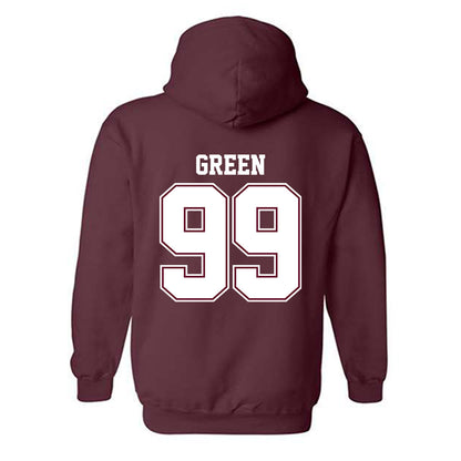 AAMU - NCAA Football : Keith Green - Classic Shersey Hooded Sweatshirt-1
