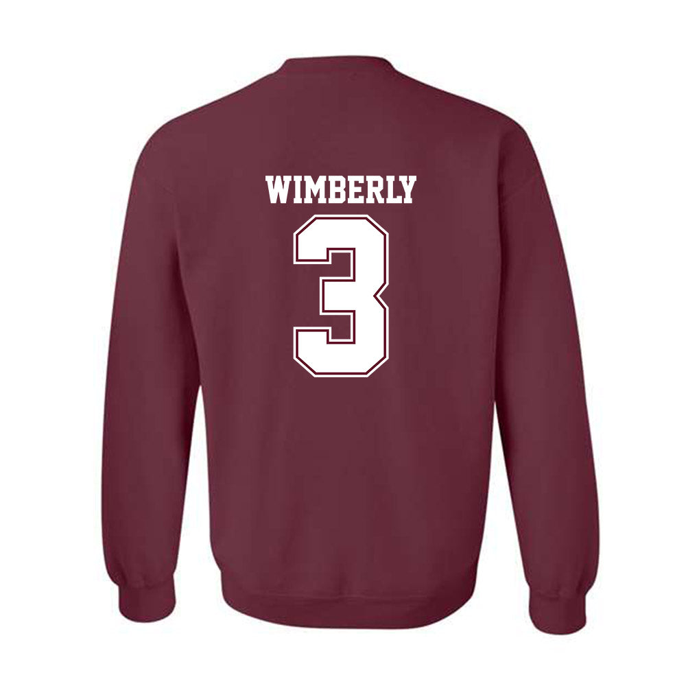 AAMU - NCAA Women's Basketball : Vanessa Wimberly - Classic Shersey Crewneck Sweatshirt-1