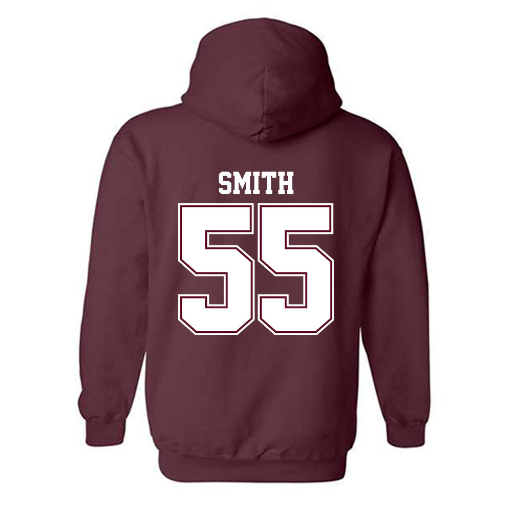 AAMU - NCAA Men's Basketball : Aaron Smith - Classic Shersey Hooded Sweatshirt-1