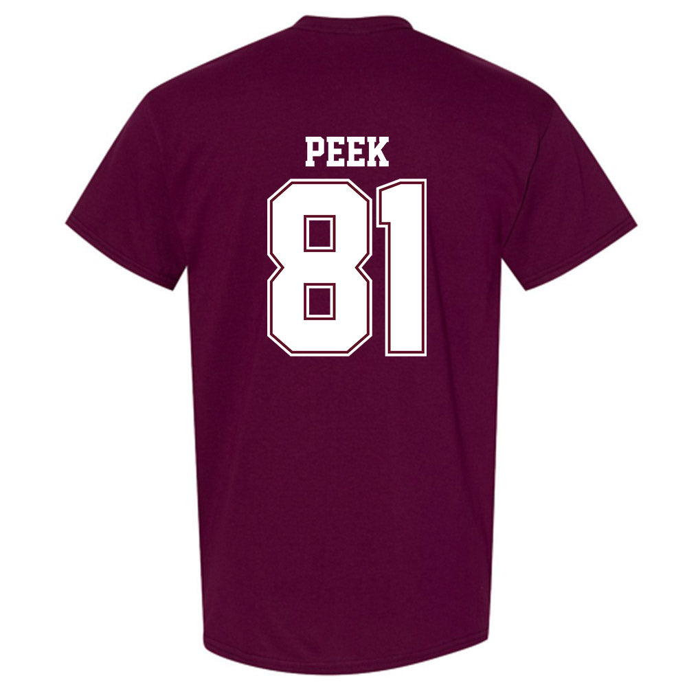 AAMU - NCAA Football : Samuel Peek - Classic Shersey T-Shirt-1