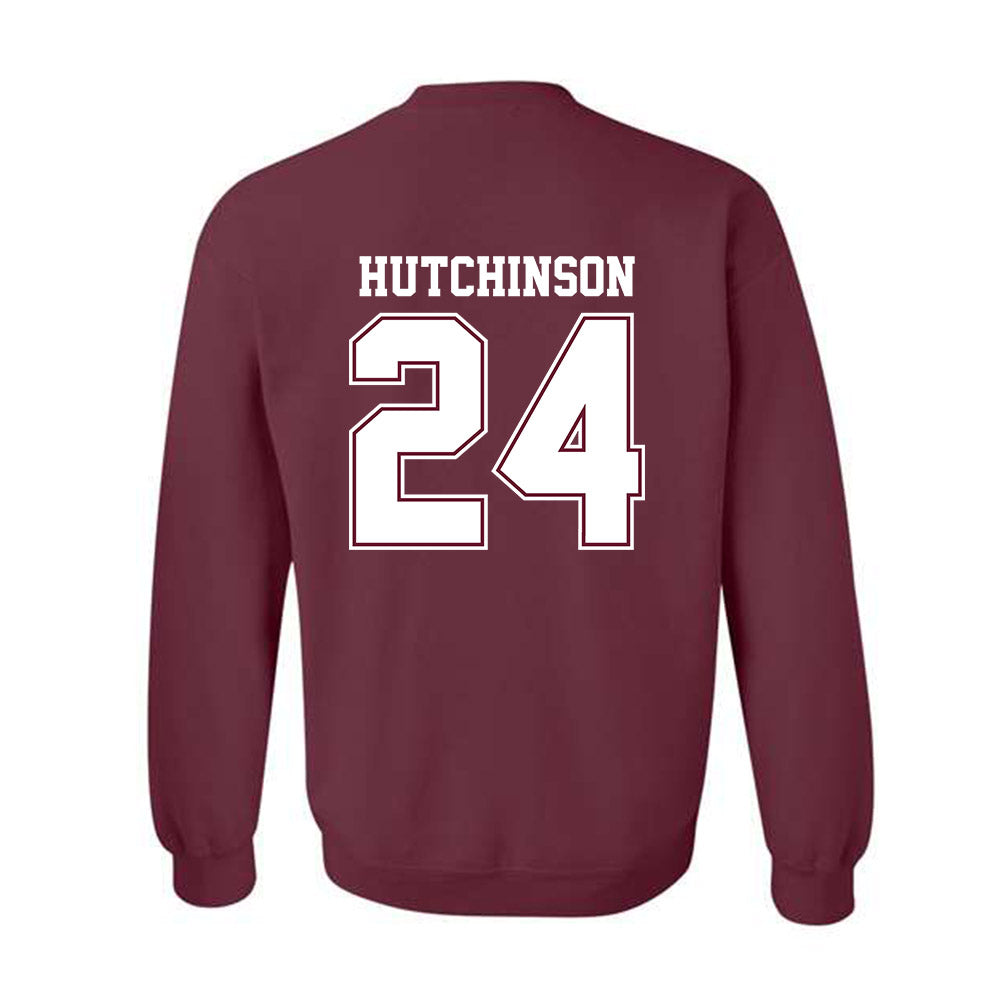 AAMU - NCAA Men's Basketball : Louis Hutchinson - Classic Shersey Crewneck Sweatshirt-1