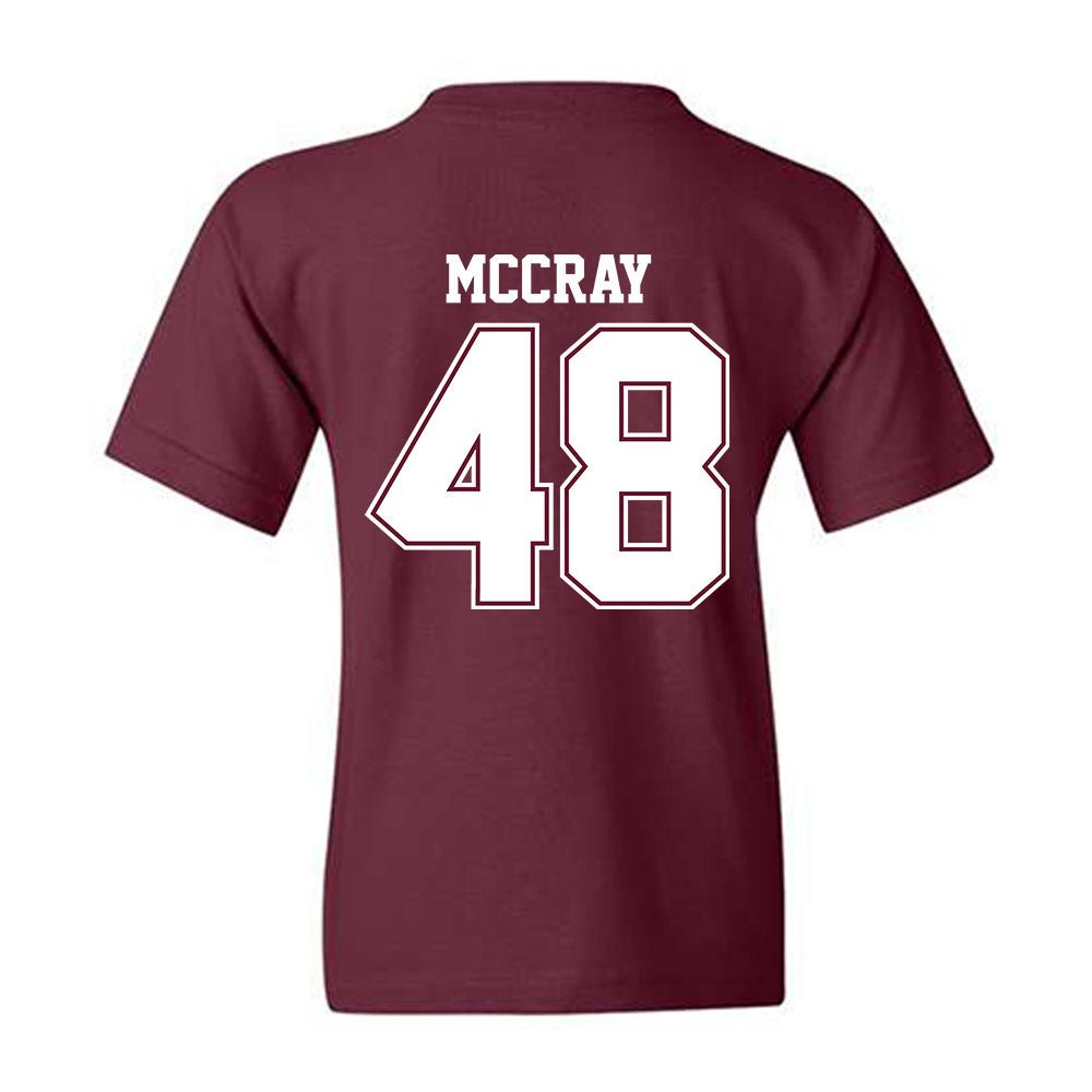 AAMU - NCAA Football : Elijah McCray - Classic Shersey Youth T-Shirt-1