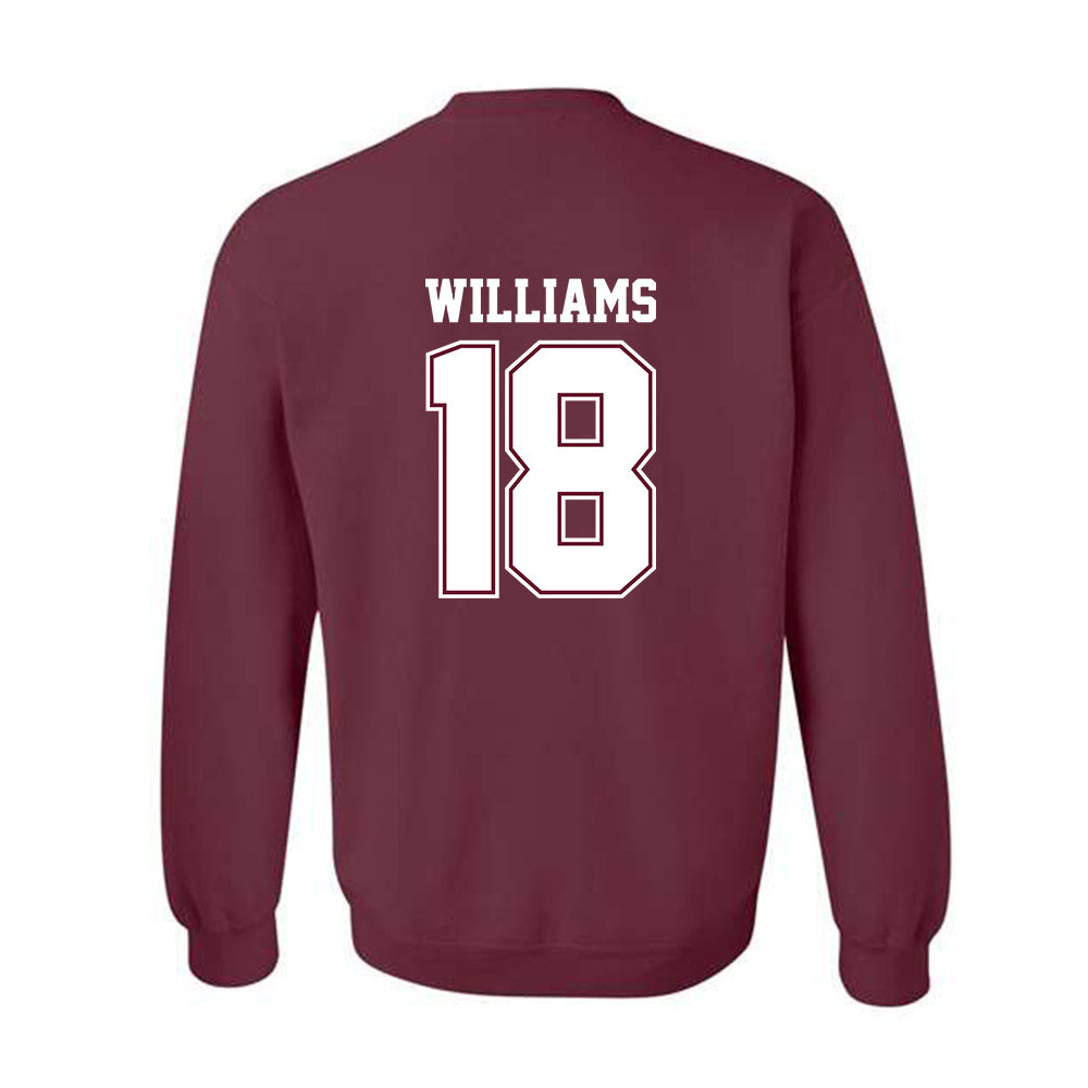AAMU - NCAA Football : Tervae Williams - Classic Shersey Crewneck Sweatshirt-1