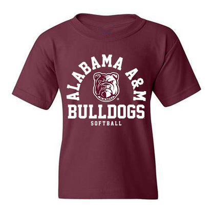 AAMU - NCAA Softball : zahria jones - Classic Shersey Youth T-Shirt-0