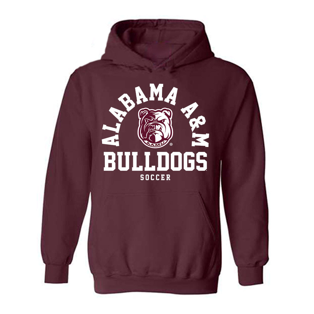 AAMU - NCAA Women's Soccer : Jhelysse Anthony - Classic Shersey Hooded Sweatshirt-0