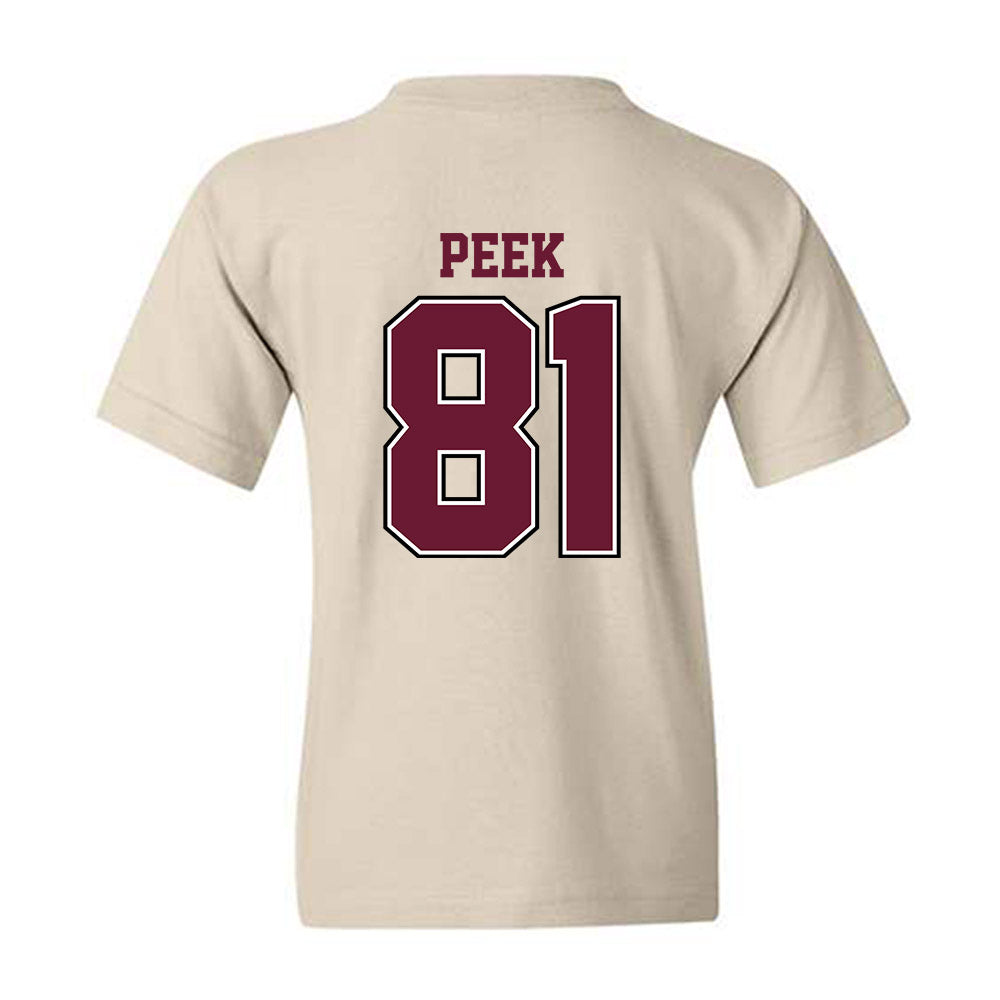 AAMU - NCAA Football : Samuel Peek - Classic Shersey Youth T-Shirt-1