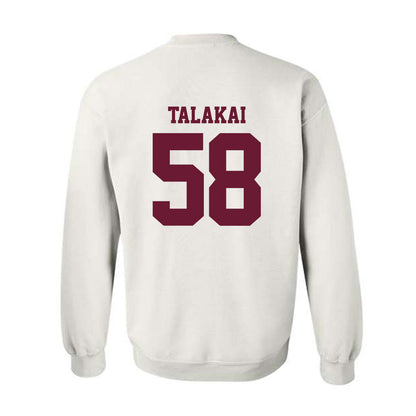 AAMU - NCAA Women's Volleyball : Kelani Talakai - Classic Shersey Crewneck Sweatshirt-1