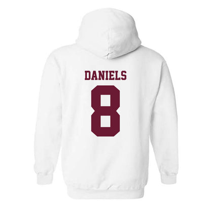 AAMU - NCAA Men's Basketball : Peyton Daniels - Classic Shersey Hooded Sweatshirt-1