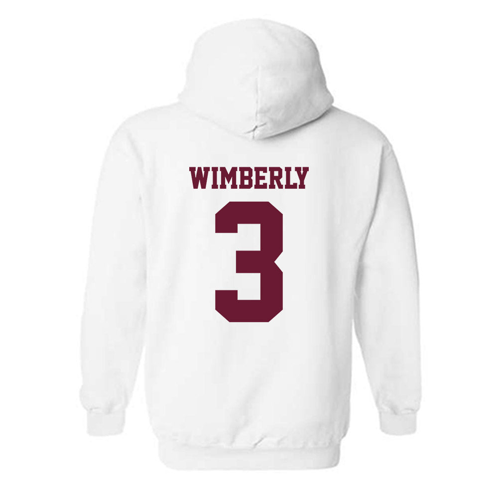 AAMU - NCAA Women's Basketball : Vanessa Wimberly - Classic Shersey Hooded Sweatshirt-1
