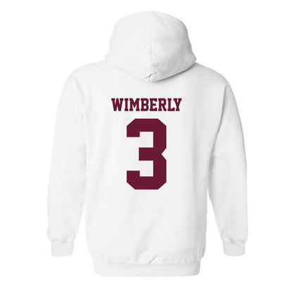 AAMU - NCAA Women's Basketball : Vanessa Wimberly - Classic Shersey Hooded Sweatshirt-1