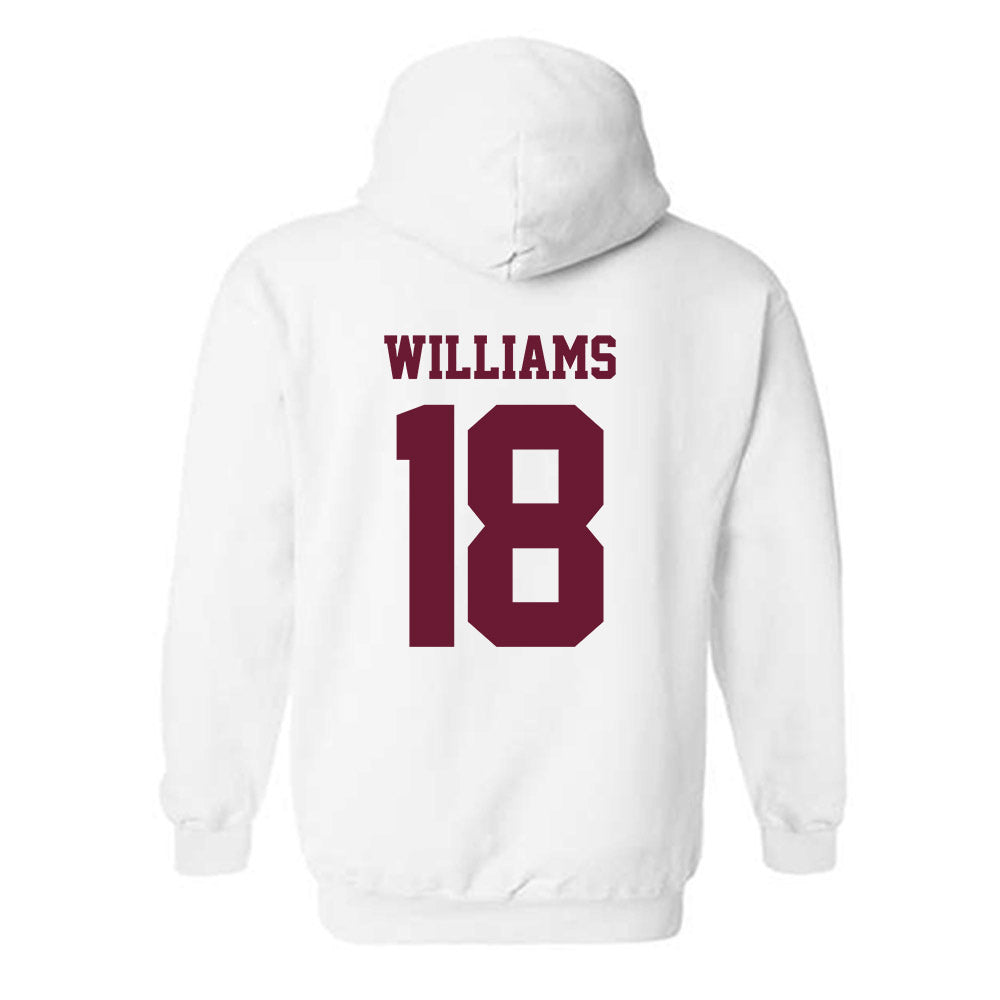 AAMU - NCAA Football : Tervae Williams - Classic Shersey Hooded Sweatshirt-1