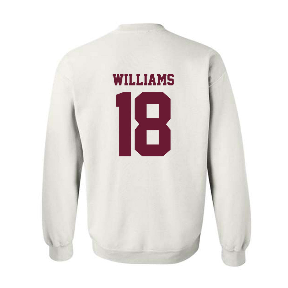 AAMU - NCAA Football : Tervae Williams - Classic Shersey Crewneck Sweatshirt-1