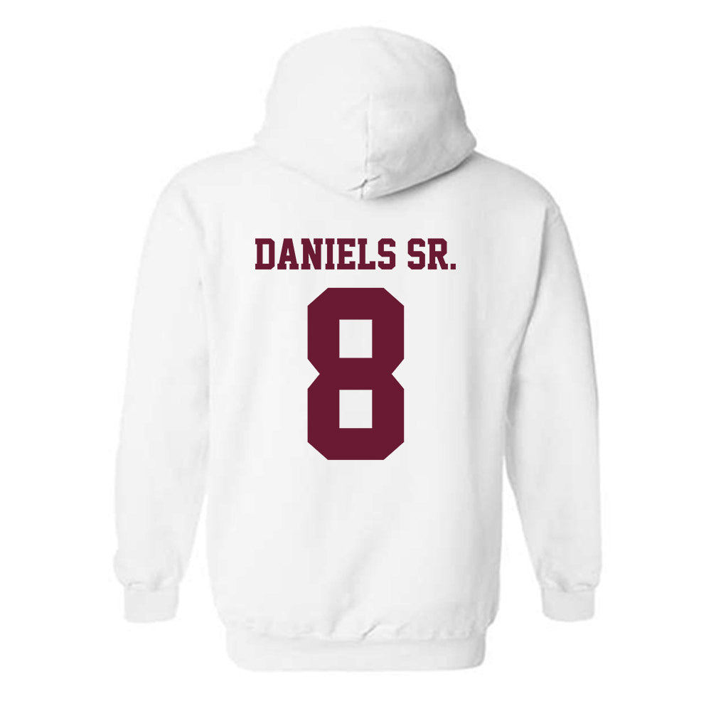 AAMU - NCAA Men's Basketball : Peyton Daniels Sr. - Classic Shersey Hooded Sweatshirt-1