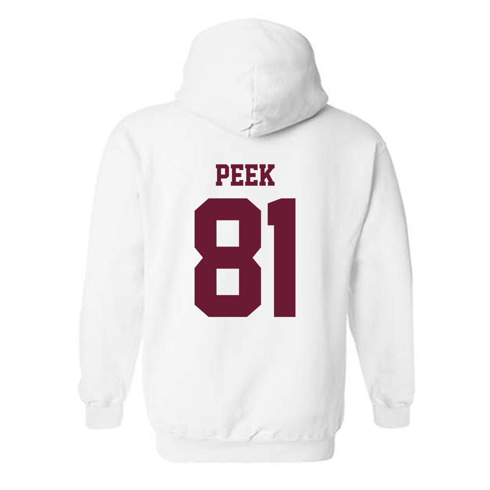 AAMU - NCAA Football : Samuel Peek - Classic Shersey Hooded Sweatshirt-1
