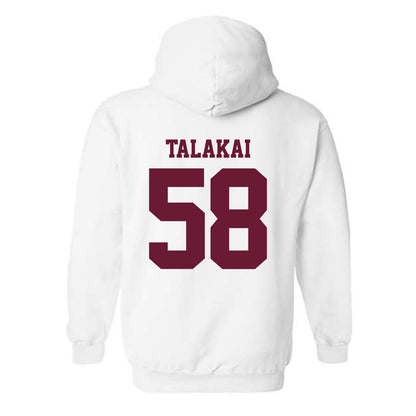 AAMU - NCAA Women's Volleyball : Kelani Talakai - Classic Shersey Hooded Sweatshirt-1