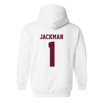 AAMU - NCAA Women's Volleyball : Rayishon Jackman - Classic Shersey Hooded Sweatshirt-1